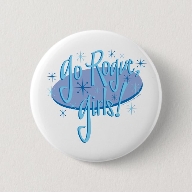 Chapa Redonda De 5 Cm chicas deshonestos (Anverso)