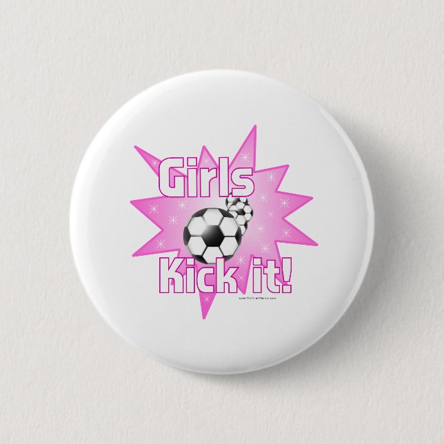 Chapa Redonda De 5 Cm Chicas lo hacen (Anverso)