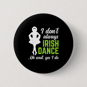 Chapa Redonda De 5 Cm Chicas Mujeres Bailarinas Irlandesas Divertidas Dí