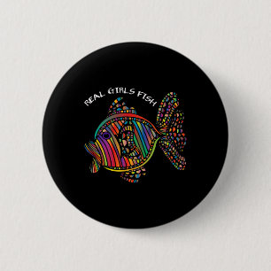 Chapa Redonda De 5 Cm Chicas Pescando Ropa Chicas Reales Pescados