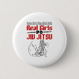 Chapa Redonda De 5 Cm Chicas Reales Jiu Jitsu BJJ Jiujitsu Mujeres