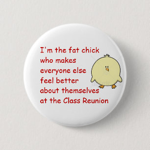 Chapa Redonda De 5 Cm Chick1 gordo