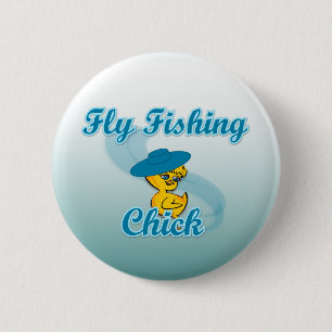 Chapa Redonda De 5 Cm Chick de pesca de mosca #3