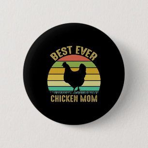 Chapa Redonda De 5 Cm Chicken Lover   Mejor Chicken de la historia