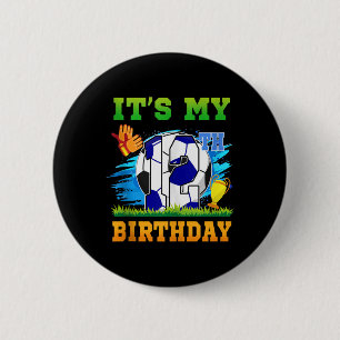 Chapa Redonda De 5 Cm Chico de 12 años Es mi cumpleaños número 12 Tema d