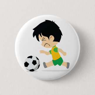 Chapa Redonda De 5 Cm Chico de fútbol