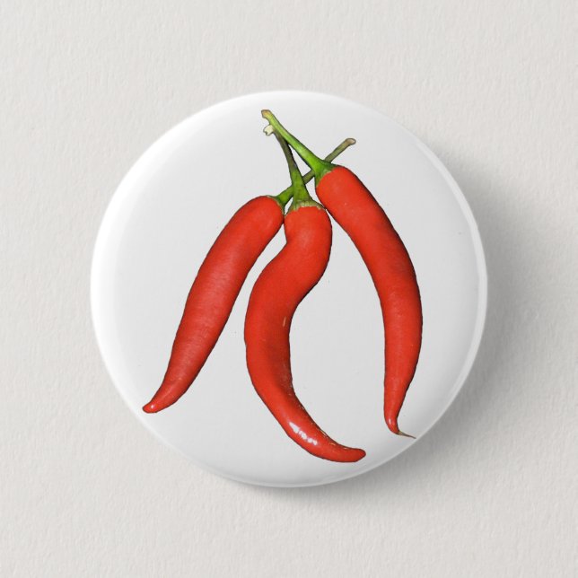 Chapa Redonda De 5 Cm Chilies hot (Anverso)