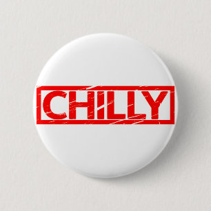 Chapa Redonda De 5 Cm Chilly Stamp