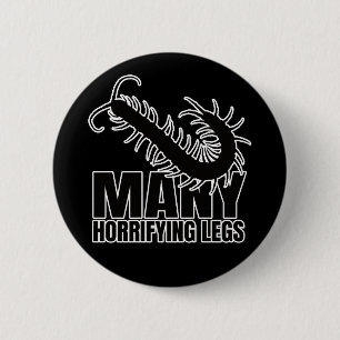 Chapa Redonda De 5 Cm Chilopod Centipede Millipede Entomology Geek