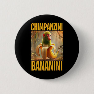 Chapa Redonda De 5 Cm Chimpanzini Bananini Italiano Brainrot Meme Boys G