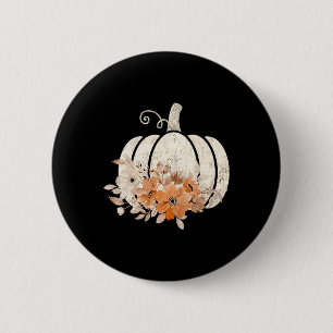 Chapa Redonda De 5 Cm Chispas Caídas Mujeres Calabaza Vintage Gráfico De