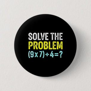 Chapa Redonda De 5 Cm Chiste 67 Meme Seis Siete Profesor de Matemáticas