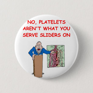 Chapa Redonda De 5 Cm chiste de la Facultad de Medicina