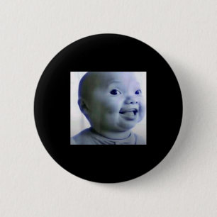 Chapa Redonda De 5 Cm Chistoso Nicho Bebé Gen Z Meme Ai Viral Riendo Ai 