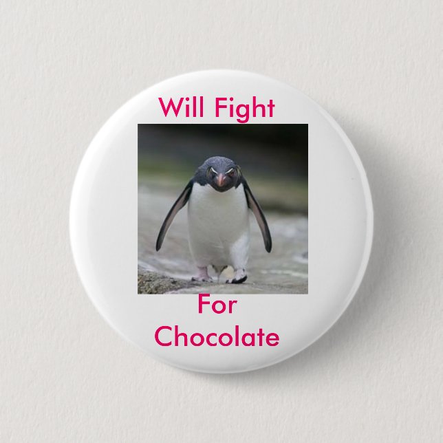 Chapa Redonda De 5 Cm Chocolate (Anverso)