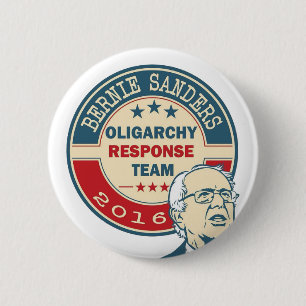 Chapa Redonda De 5 Cm Chorreadoras de Bernie - equipo de la respuesta de