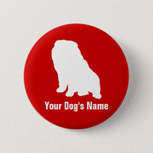 Chapa Redonda De 5 Cm Chow Chow ャ ウ・ャ ウ