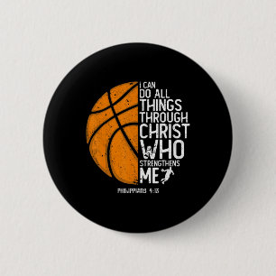Chapa Redonda De 5 Cm Christian Bysketbyll Ama Todas Las Cosas Que Puedo