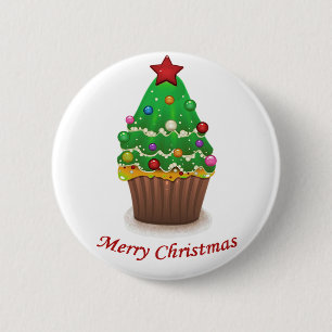 Chapa Redonda De 5 Cm Christmas sweets