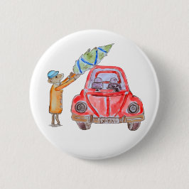 Chapa Redonda De 5 Cm Christmas Tree Time!