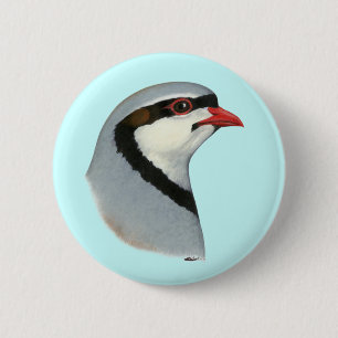 Chapa Redonda De 5 Cm Chukar: Cabeza de perdigón