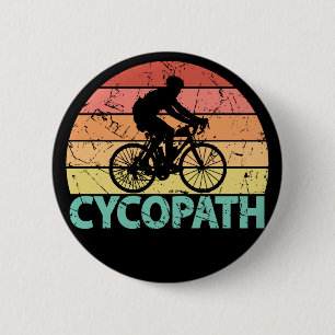 Chapa Redonda De 5 Cm Ciclismo divertido Cycopath