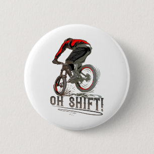 Chapa Redonda De 5 Cm Ciclismo Mtb Biker Montaña Oh Deslizamiento