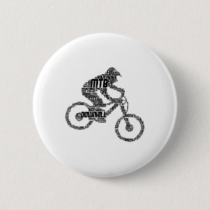 Chapa Redonda De 5 Cm Ciclista de bicicleta de montaña cuesta abajo Mtb 