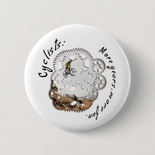 Chapa Redonda De 5 Cm Ciclistas Más juegos, más diversión. Deporte cicli