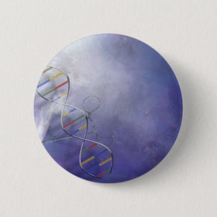 CHAPA REDONDA DE 5 CM CIENCIA DE LA DNA