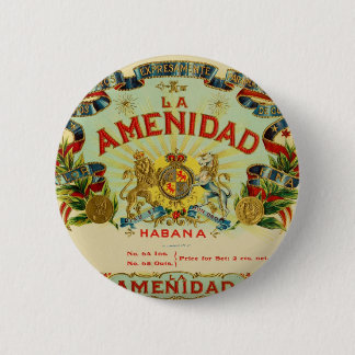 Chapa Redonda De 5 Cm Cigarros de Amenidad del La