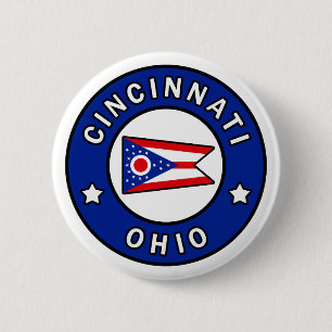 Chapa Redonda De 5 Cm Cincinnati Ohio