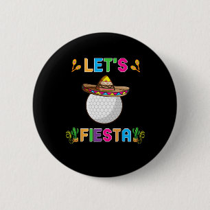 Chapa Redonda De 5 Cm Cinco De Mayo Divertido Golf Byll Vamos Fiesta 5 D