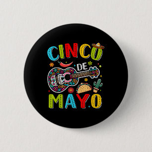Chapa Redonda De 5 Cm Cinco De Mayo Fiesta Fiesta Mexicana 5 De Mayo Hom