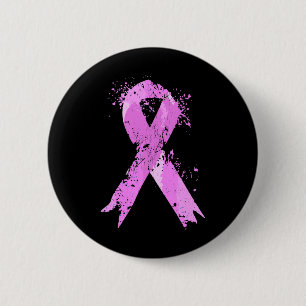 Chapa Redonda De 5 Cm Cinta de Concientización sobre el Cáncer de Mama P