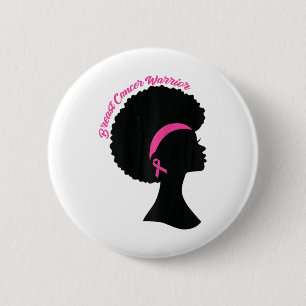 Chapa Redonda De 5 Cm Cinta rosa Rosa De Mujer Negra Se Explica La Guerr