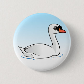 Chapa Redonda De 5 Cm Cisne mudo