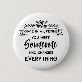 Chapa Redonda De 5 Cm Cita de amor Boda Compromiso de novia