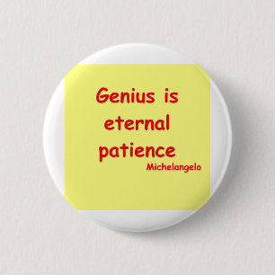 Chapa Redonda De 5 Cm cita de Miguel Ángel