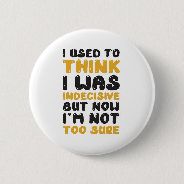 Chapa Redonda De 5 Cm Cita divertida (Anverso)