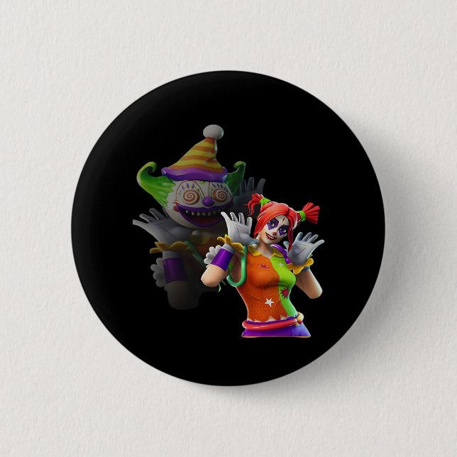 Chapa Redonda De 5 Cm Cita divertida esencial de Peekaboo (Anverso)