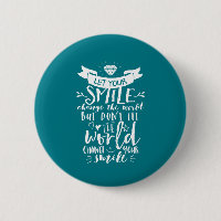 Cita inspiradora sonrisa feliz cambia el mundo