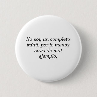 Chapa Redonda De 5 Cm Citas del español