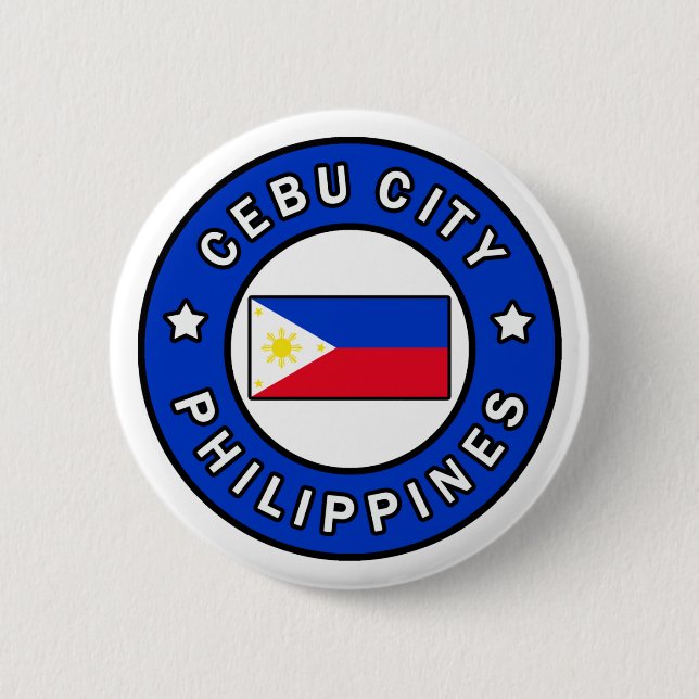 Chapa Redonda De 5 Cm Ciudad de Cebu Filipinas (Anverso)