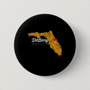 Chapa Redonda De 5 Cm Ciudad de Dery Souvenir de vacaciones en Florida M