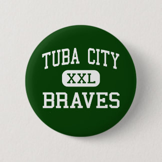Chapa Redonda De 5 Cm Ciudad de la tuba - Braves - joven - ciudad