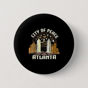 Chapa Redonda De 5 Cm Ciudad De Paz Atlanta Recuerdo Hombres Mujeres Geo
