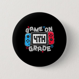 Chapa Redonda De 5 Cm Ck Gamer a la escuela divertido juego en niños de