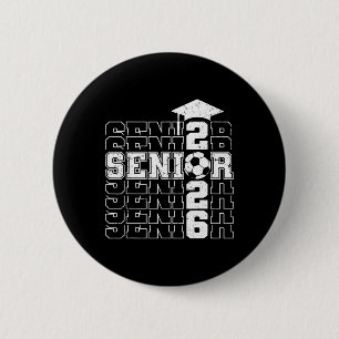 Chapa Redonda De 5 Cm Cl de 2026 Senior 2026 Fútbol Seniors Graduación