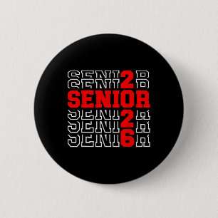 Chapa Redonda De 5 Cm Cl de 2026 Senior Regreso a la Escuela Graduación 